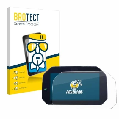 Abbildung von BROTECT Schutzglas für BMW F 750 GS 2018 2020 Connectivity TFT 6.5&quot; Schutzfolie Panzer Folie Glas [Extrem Kratzfest 9H, Anti Fingerprint,