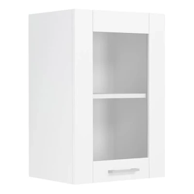 Abbildung von VCM Küchenschrank Breite 40 cm Glastür Hängeschrank Küche Wandschrank Küchenmöbel Landhaus Colura Weiß