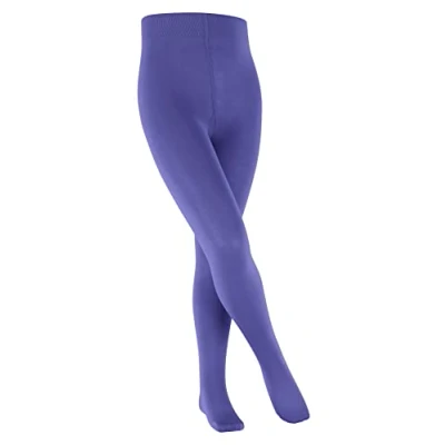 Abbildung von Falke Cotton Touch Business &amp; Casual Strumpfhose für Kinder, Größe: 80/92, Blue iris