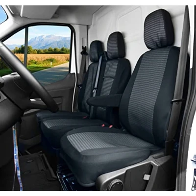 Abbildung von Passgenaue Sitzbezüge LUX geeignet für Ford Custom/Tourneo ab 2012 , 2021 3 Sitzer
