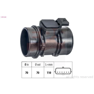 Abbildung von Luftmassensensor EPS 1.991.363