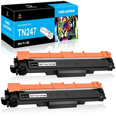 Abbildung von LeciRoba TN247 Toner für Brother TN243 DCP L3550CDW L3510CDW HL L3210CW L3230CDN L3230CDW L3270CDW MFC L3710CW L3730CDN L3750CDW L3770CDW (2 Packung)
