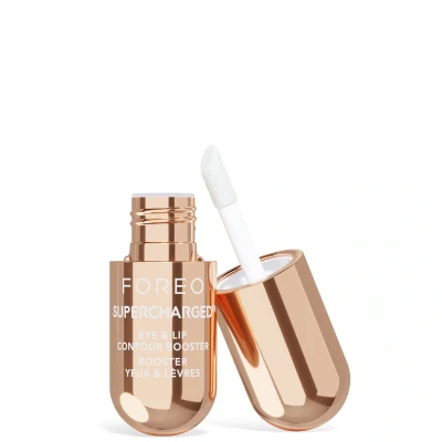 Abbildung von FOREO Feuchtigkeitsgel SUPERCHARGED™ EYE &amp; LIP CONTOUR BOOSTER 3 x 3,5 ml Packung, tlg.