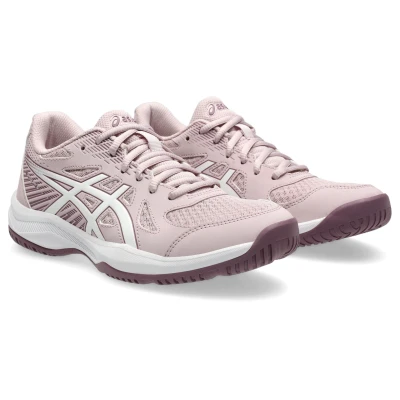 Abbildung von Asics Upcourt 6 Multicourt Tennisschuh, Damen, Größe: 43.5, Watershed rose/white Schuhe