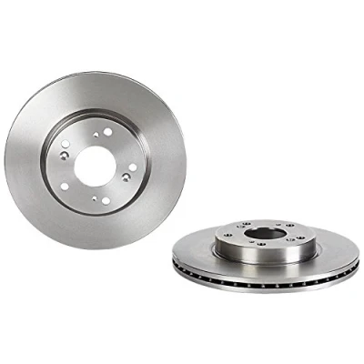 Abbildung von BREMBO 09.A455.14 Bremsscheibe 282 23 5 innenbelüftet mit Schrauben HONDA: CIVIC 8 Hatchback, 10 Schragheck, FR V