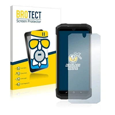 Abbildung von BROTECT Entspiegelungs Schutzglas für Doogee S98 Pro Schutz Folie Panzerfolie Glas Matt [Extrem Kratzfest 9H, Anti Reflex, Fingerprint]
