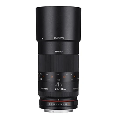 Abbildung von Samyang 100mm F2.8 ED UMC Full Frame Telephoto Macro Lens for Pentax Digital SLR Cameras
