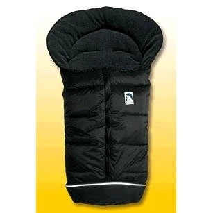 Abbildung von Heitmann Felle Fußsack &quot;Eisbärchen Winterfußsack Copy&quot;, mit Fleecefutter, Mumienform möglich, für Kinderwagen, waschbar