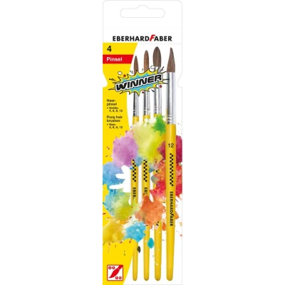Abbildung von EBERHARD FABER Pinsel Set 4 teilig