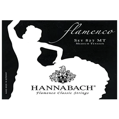 Abbildung von Hannabach Klassikgitarrensaiten Flamenco Serie 827 Medium Tension 3er Diskant Satz Made in Germany 8278MT