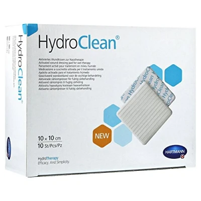 Abbildung von Hydroclean Kompressen 10x10 cm steril
