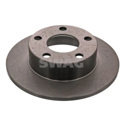 Abbildung von SWAG 30 94 3846 Bremsscheibe Hinterachse 244,7 10 5 112 voll beschichtet AUDI: A6 C5 Avant, Limousine