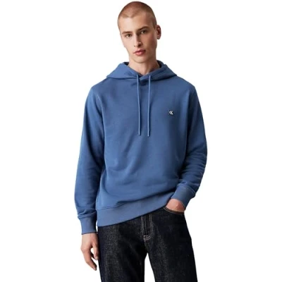Abbildung von Calvin Klein Jeans Embro Badge Sweatshirt, Herren, Größe: XS, Blue coast