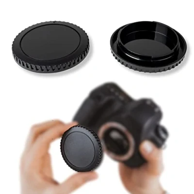 Abbildung von Lens Aid Gehäusedeckel passend für Canon R Kamera Body mit RF Mount Bajonett