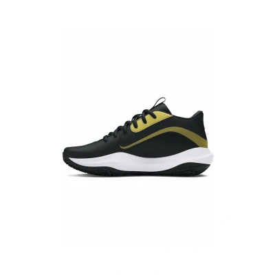 Abbildung von Under Armour Court Performance Lockdown Basketballschuh für Kinder, Größe: 38.5, Black Schuhe