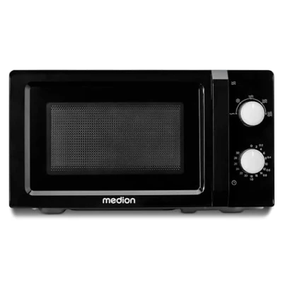 Abbildung von Medion® Mikrowelle MD 11475, Mikrowelle, 20 l, 700 W, 5 Mikrowellenstufen, Auftaufunktion, Timerfunktion