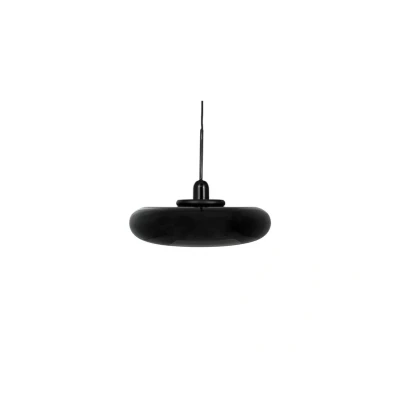 Abbildung von Dyberg Larsen Hängelampe Planet, schwarz, Ø 40 cm, Metall