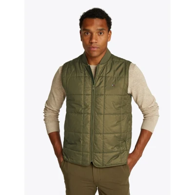 Abbildung von Tommy Hilfiger Steppweste &quot;SQUARE QUILTED VEST&quot;, Mit Rundhalsausschnitt