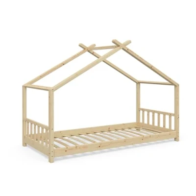 Abbildung von VitaliSpa Hausbett Design, Naturholz, 90x200 cm