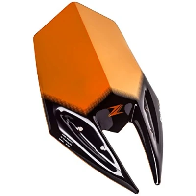 Abbildung von Puig 6401T Windschutzscheibe Cockpitverkleidung für Kawasaki Z800 2013 2014, Orange, Medium