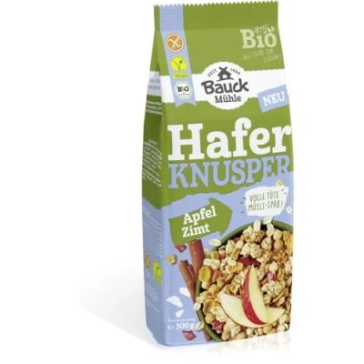 Abbildung von Bauckhof Hafer Knusper Müsli Apfel Zimt 300 g