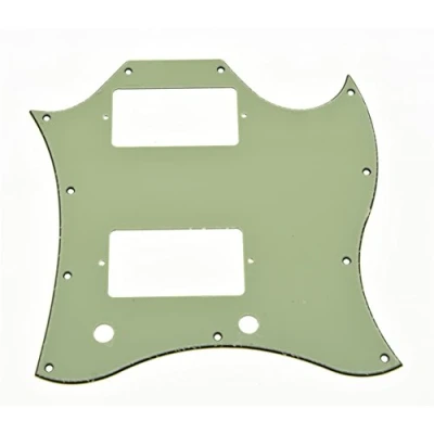Abbildung von KAISH American Standard SG Vollgesichts Pickguard für Special Gitarre, hergestellt in den USA, Mintgrün, 3 lagig