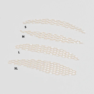 Abbildung von fleeky Schlupflider Stripes Magic unsichtbare Augenlider zum Lifting ganz ohne OP, eyelid tape, Doppel Schluplid Aufkleber zu Kaschierung (XL)