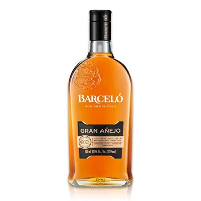 Abbildung von Ron Barceló Gran Añejo Rum (1 x 0,7 l) 37,5% vol. Raffinierte Komposition außergewöhnlicher Rumsorten. Markanter und voller Geschmack zum Mixen oder für den puren Genuss