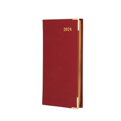 Abbildung von Collins Classic 2024 Terminplaner Slimchart Wochenansicht, Geschäftsplaner (mit Terminen) und Organizer Januar bis Dezember Wochenplaner Rot CAPV.15 24