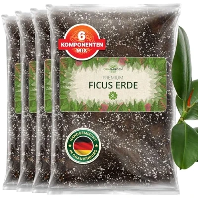 Abbildung von OraGarden Anzucht und Kräutererde Ficus Erde, mit Wurmhumus, (Packung), 3 L