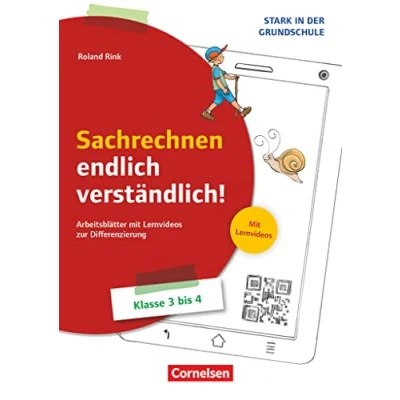 Abbildung von Stark in der Grundschule Mathe Klasse 3/4: Sachrechnen endlich verständlich! Arbeitsblätter mit Lernvideos zur Differenzierung Kopiervorlagen