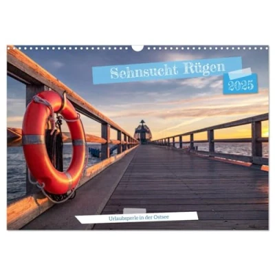 Abbildung von Sehnsucht Rügen (Wandkalender 2025 DIN A3 quer), CALVENDO Monatskalender