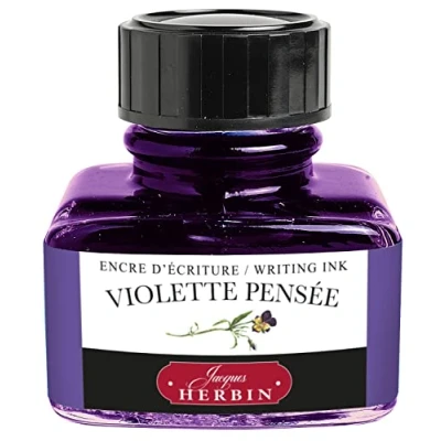 Abbildung von J.Herbin 13077T Tinte für Füller, 30 ml, stiefmütterchenviolett
