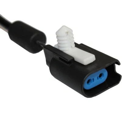 Abbildung von METZGER 0900307 ABS Sensor Hinterachse links 2 1119 FORD: Transit Mk6 Bus, Kastenwagen, Pritsche/Fahrgestell