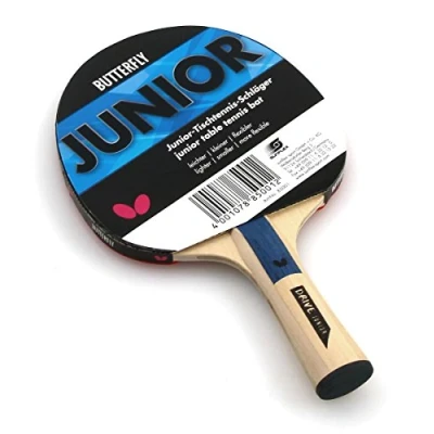 Abbildung von Butterfly Tischtennisschläger Junior schwarz/weiß, Tischtennis Schläger Racket Table Tennis Bat