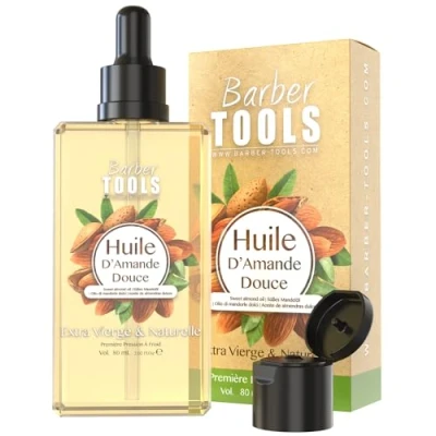 Abbildung von Mandelöl Süßes 100% rein, natürlich &amp; kaltgepresst Gesicht, Körper, Haare, Nägel (80 ml)