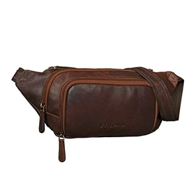 Abbildung von STILORD Bauchtasche &quot;Luke&quot; Leder Herren Damen