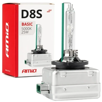 Abbildung von AMiO BASIC 02952 Glühlampe, Hauptscheinwerfer D8S 12V 25W Xenon VOLKSWAGEN: Touareg II, Beetle Schrägheck, Caddy Alltrack IV Kombi, FORD: Ranger Mk3