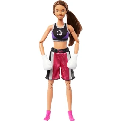 Abbildung von Barbie Made to Move Boxerin Puppe