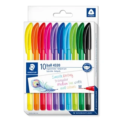 Abbildung von ball 4320 M balpen kartonnen etui 10 schrijfkleuren