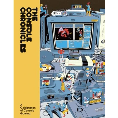Abbildung von the Console Chronicles: A comprehensive celebration of home consoles and their iconic games from indie journal publisher Lost In Cult perfect gift for Christmas 2024!