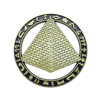 Abbildung von 3D Ägypten Pyramide Legierung Kühlschrank Magnet Reise Souvenirs Kühlschrankmagnet Haus und Küche Dekoration Magnetischen Aufkleber Sammlung
