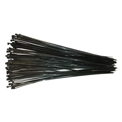 Abbildung von Kabelbinder 430mm Schwarz 100Stck. Premiumqualität von PC24 Shop &amp; Service