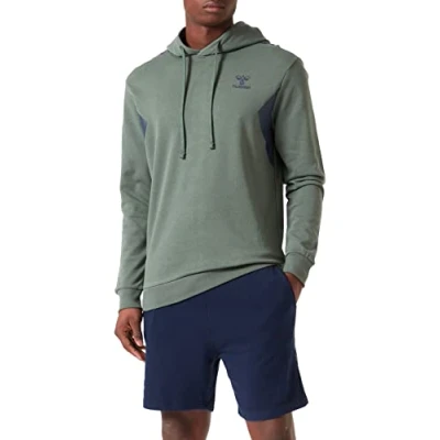 Abbildung von Hummel Staltic Hoodie Kapuzenpullover, Herren, Größe: Small, Khaki