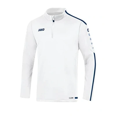 Abbildung von JAKO Herren Trainingsziptop Striker 2.0, weiß/marine, L, 8619