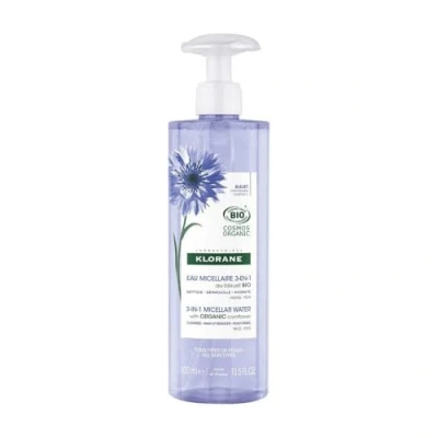 Abbildung von Cornflower Bio Make up entferner Mizellenwasser 400 ml