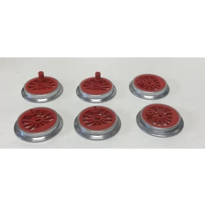 Abbildung von MTS Line Radsatz Dampflok 99 6001 LGB 2080 D/S Gartenbahn Spur G Ersatzteil Spare Part