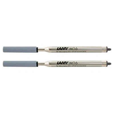 Abbildung von Lamy M16 Kugelschreiber Großraummine (2 x Schwarz)