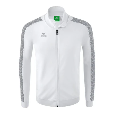 Abbildung von Erima Kinder Essential Team Tracktop Jacke, weiß, 128