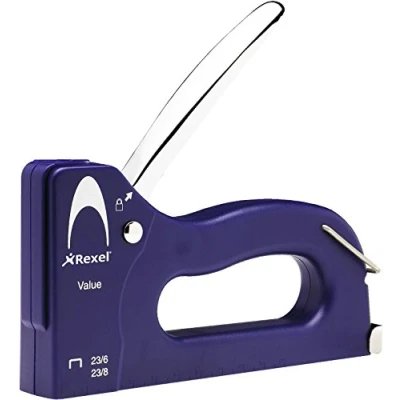 Abbildung von Rexel 2101210 Value Handtacker, blau